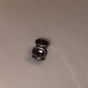 Authentic Pandora Charm Red Oval Lights Synthetic Ruby  790311SRU